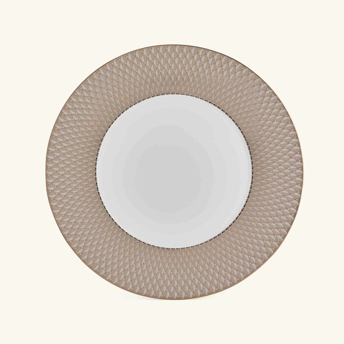 christofle malmaison imp riale underplate round gold 31cm