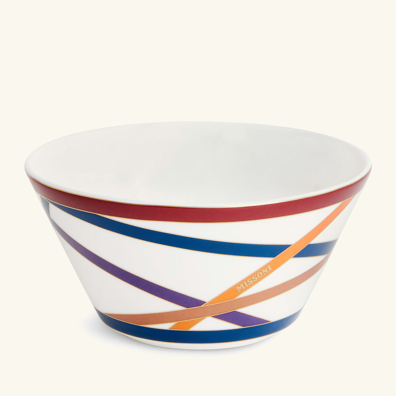 missoni home nastri fruit bowl 12cm