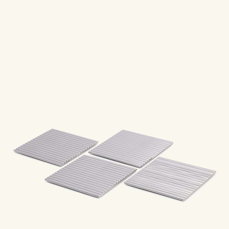 ralph lauren home thorpe coaster stainless steel set of 4