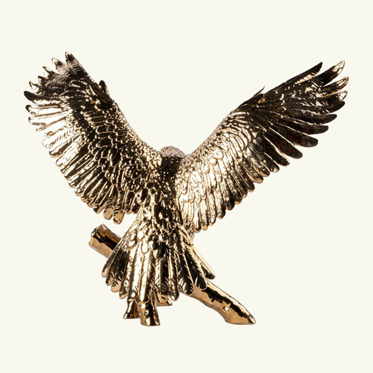 lladro freedom eagle sculpture large gold