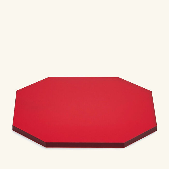 kim seybert rouge 540 coaster red set of 6