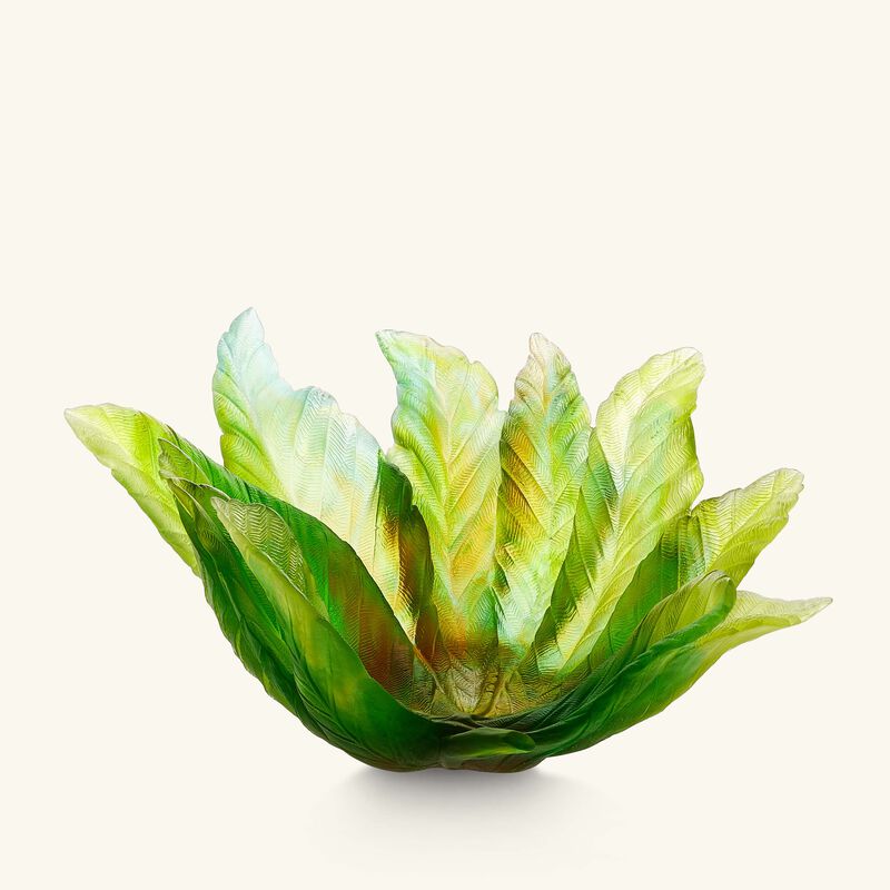 قطعة ديكور مركزية بورنيو خضراء محدودة الإصدار large