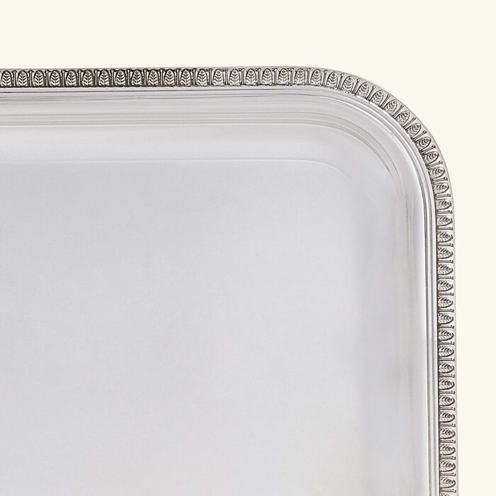 christofle malmaison serving tray rectangular small silver plated 26cm