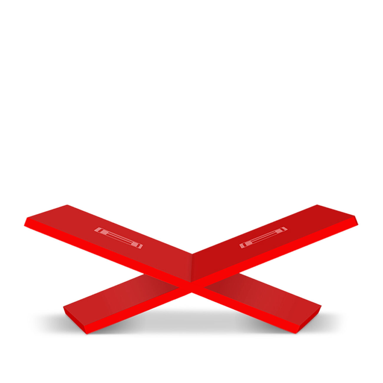 A Bookstand (Solid Red) assouline a bookstand solid red