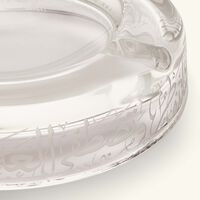 dimlaj thuluth ashtray round clear