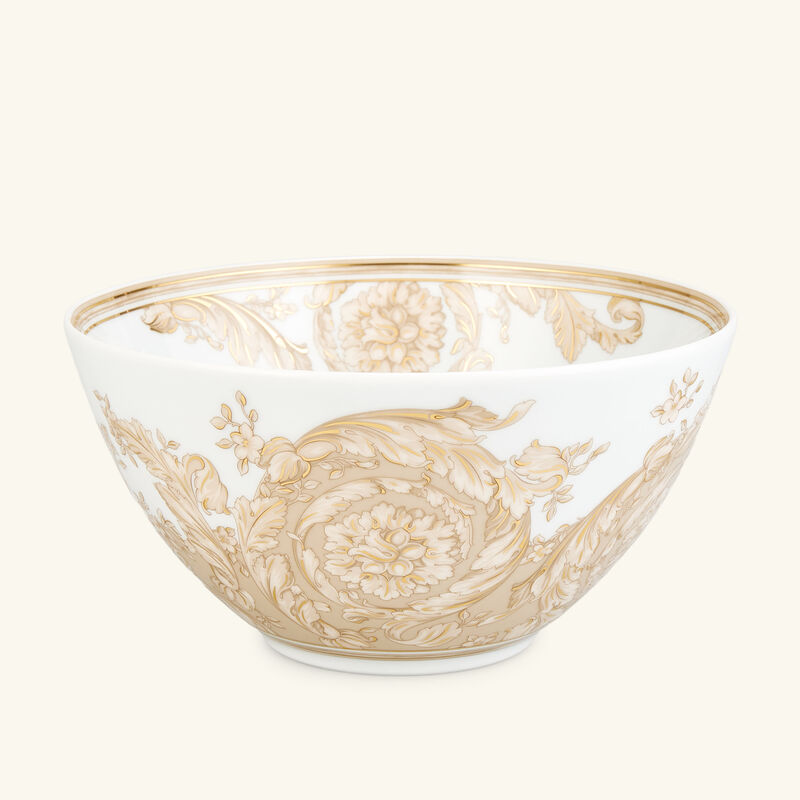 Barocco Soup Bowl Beige 18.5cm versace barocco soup bowl beige 18 5cm
