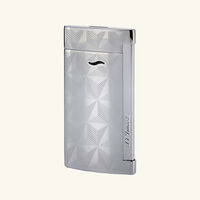 st dupont slim 7 chrome lighter silver