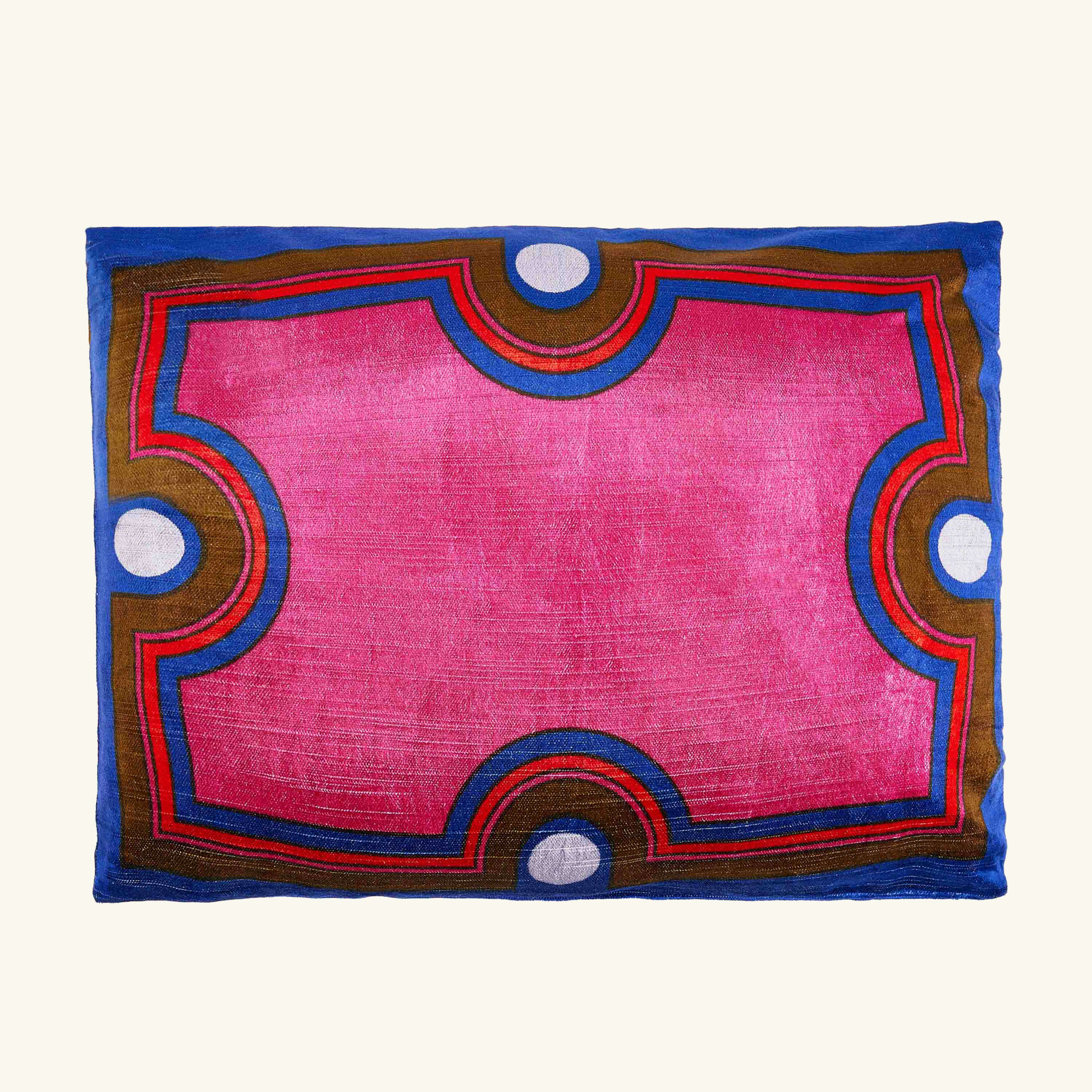Jonathan Adler Kit Us Madrid Moulding Rectangle Pillow Tanagra