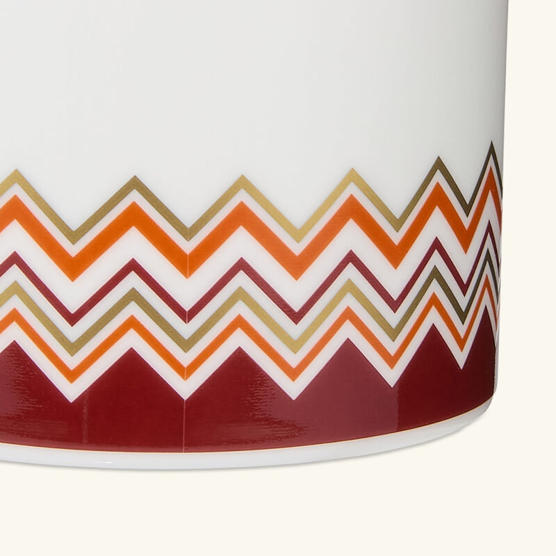 missoni home iconic sugar pot multicolor