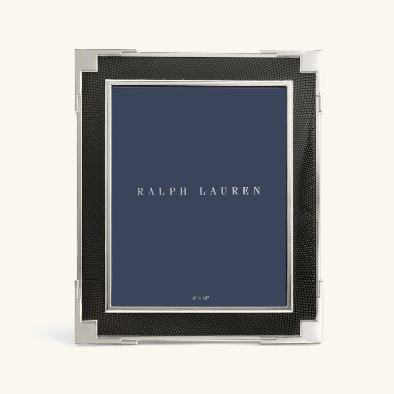 ralph lauren home grafton picture frame black 20x25cm