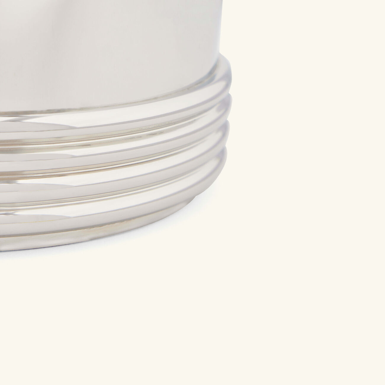 ralph lauren home thorpe ice bucket with tongs silver