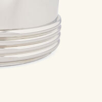ralph lauren home thorpe ice bucket with tongs silver
