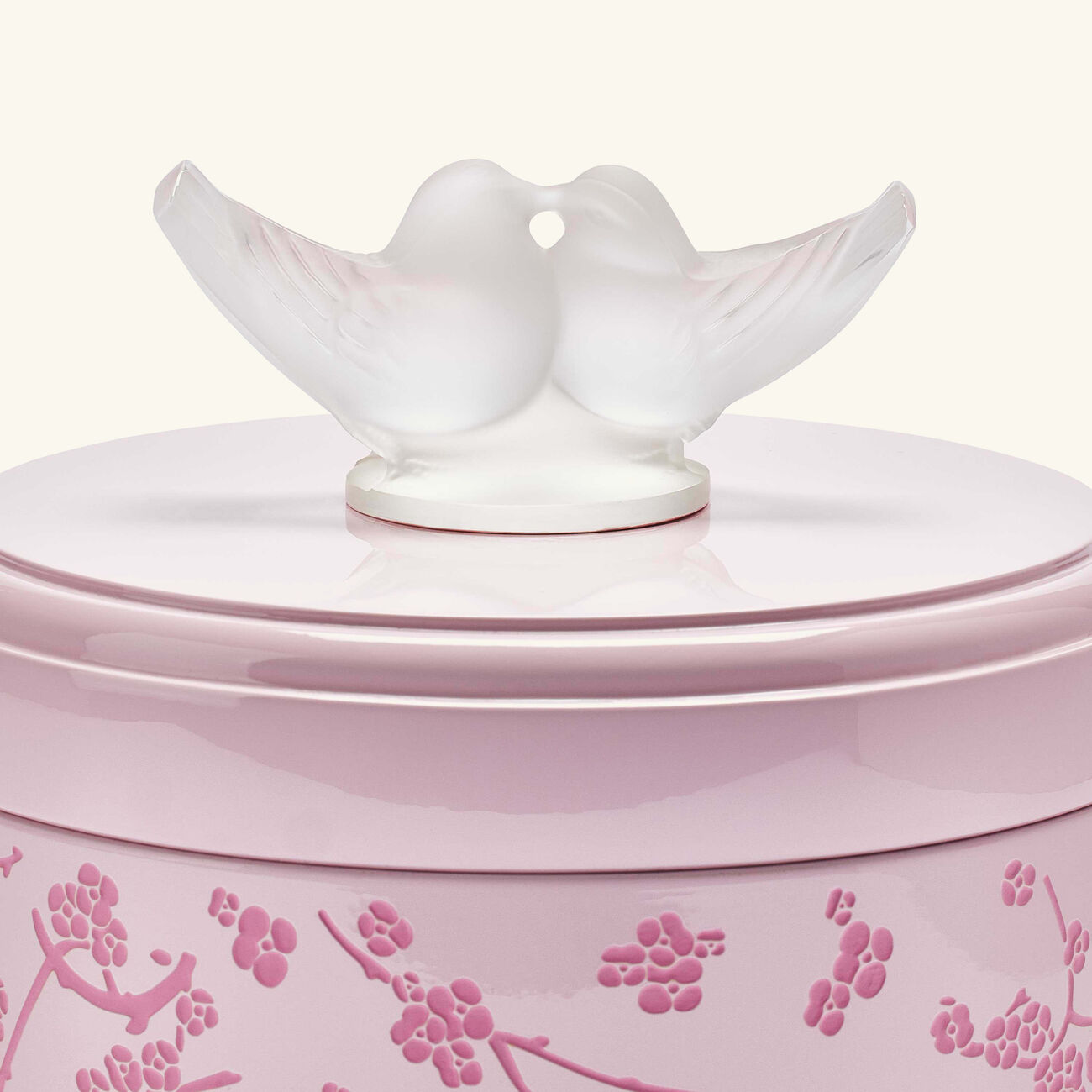 lalique fleurs de cerisier box pink