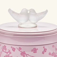 lalique fleurs de cerisier box pink