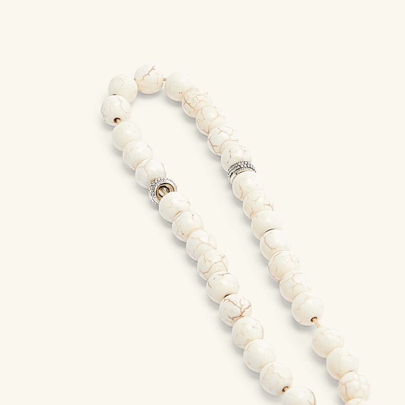 لايت اوف سكينة مسبحة من العقيق الرخامي