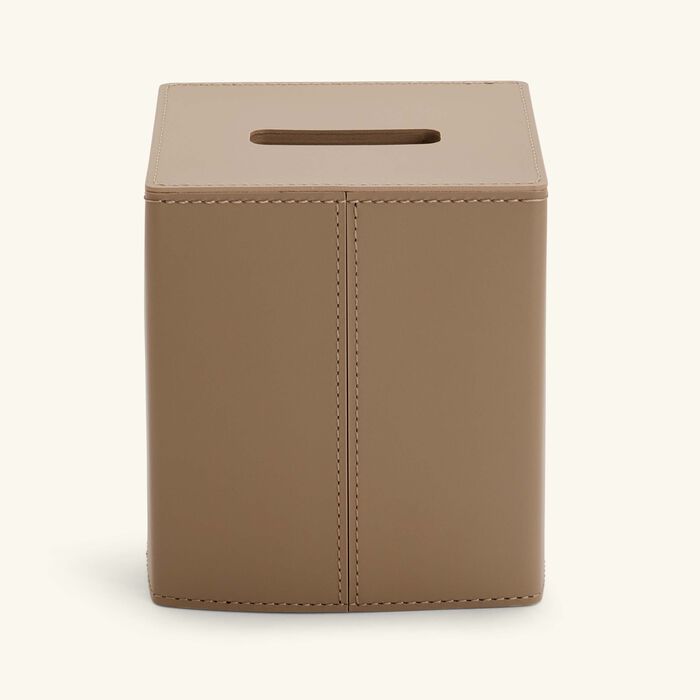 giobagnara narciso square tissue box brown