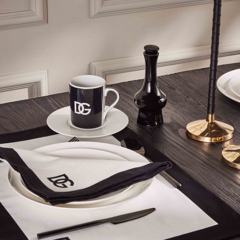 dolce gabbana casa dg logo mug pattern