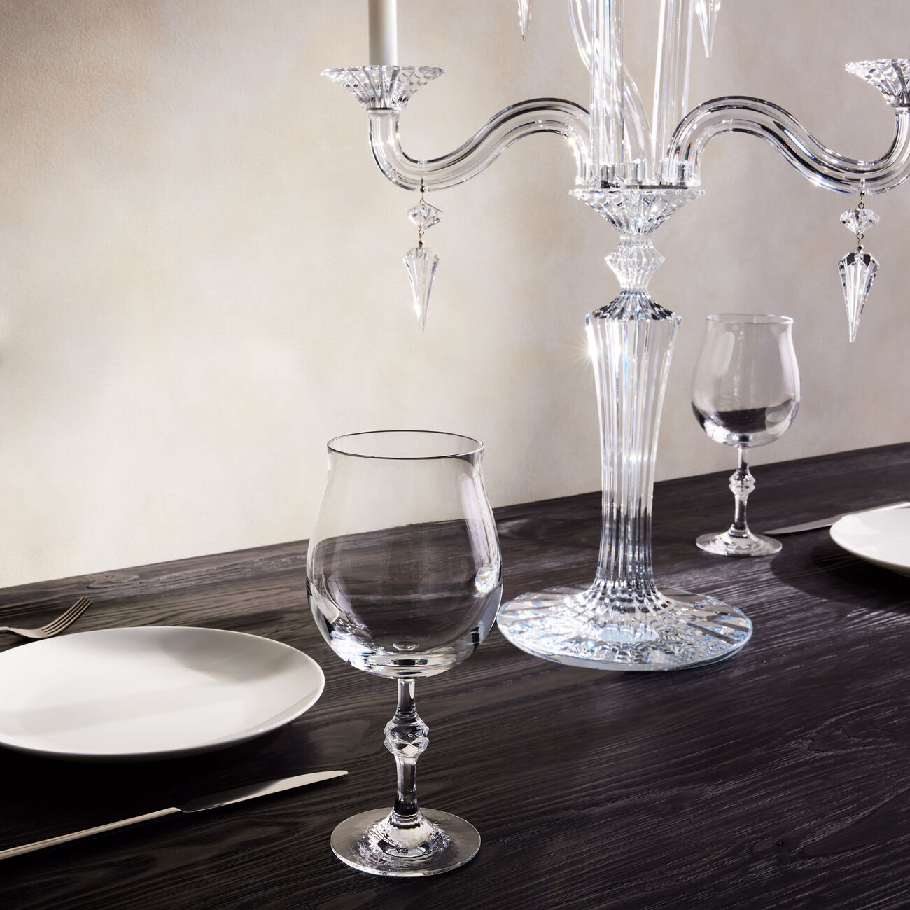 baccarat passion wine glass clear set of 2