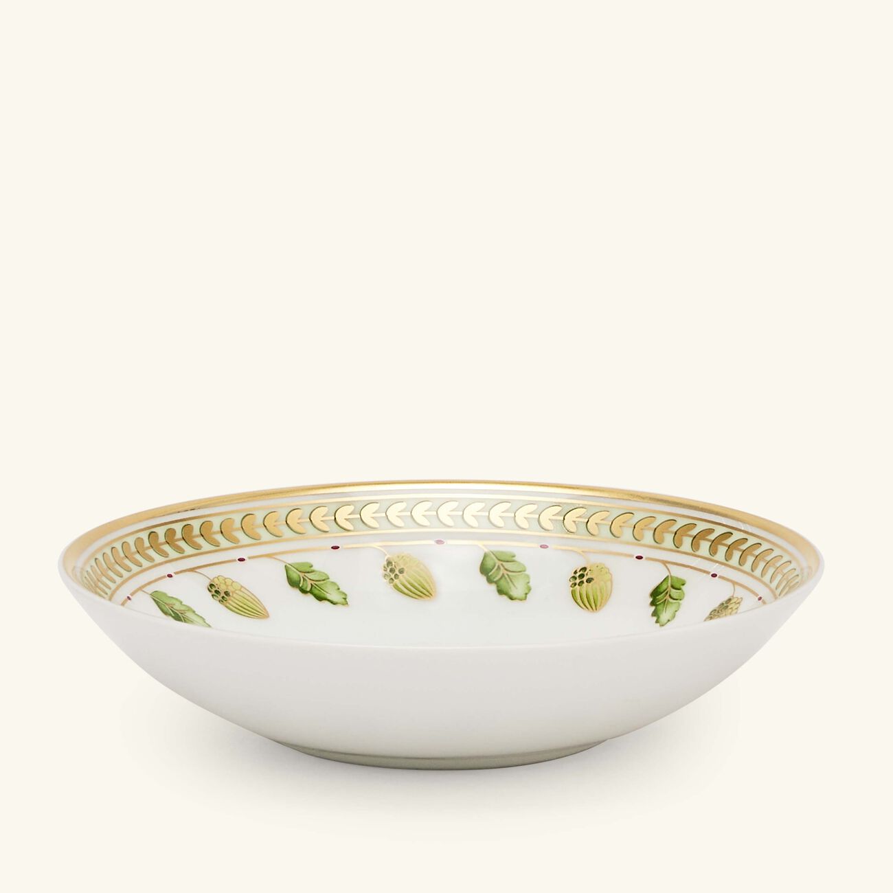 bernardaud phoebe serving bowl green 10cm