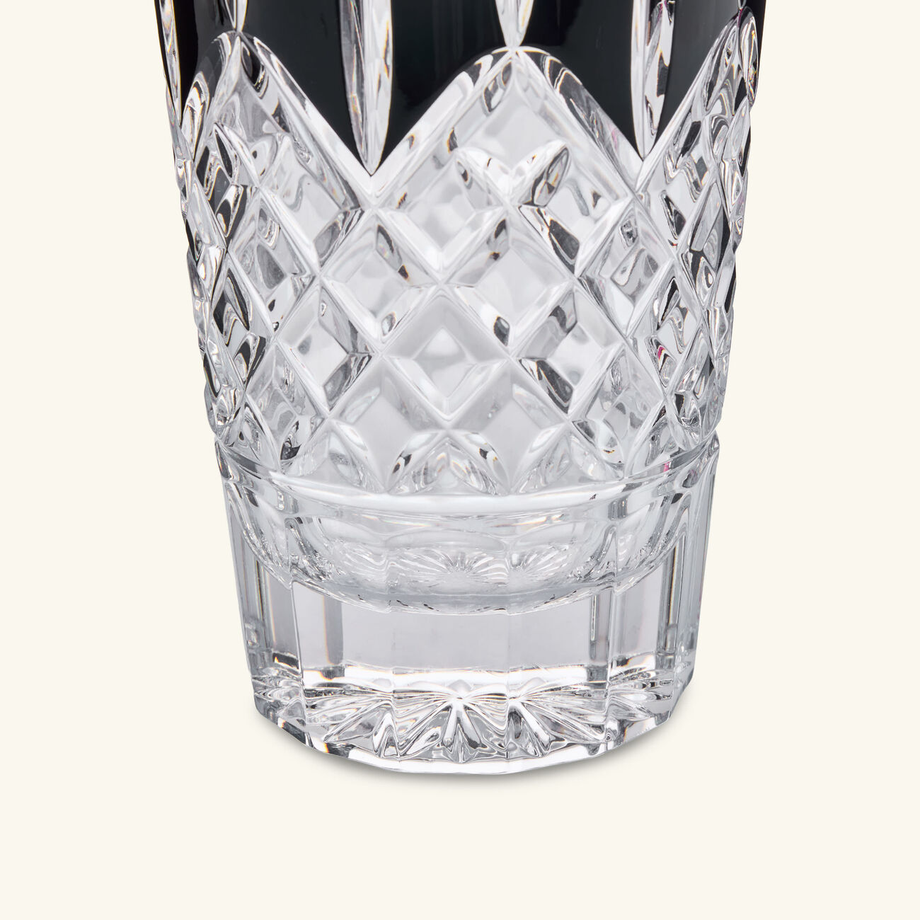 Lismore Black Vase Medium Black waterford lismore black vase medium black