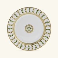 bernardaud constance bread butter plate round green 16cm