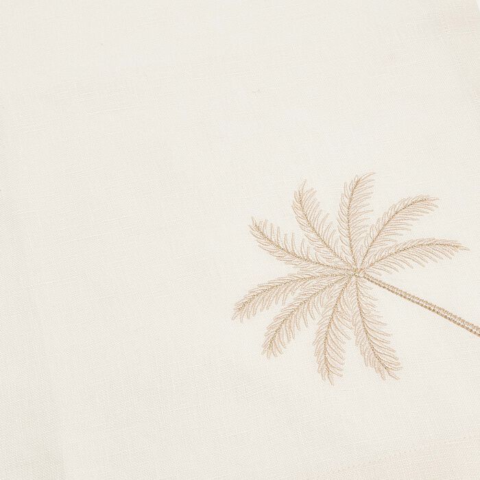catherine denoual palm tree runner beige