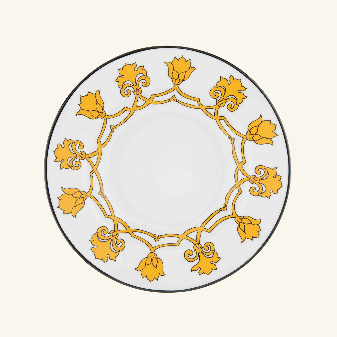 pinto paris jaipur soup plate yellow 22cm