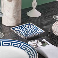 صينية لابيرينتو زافيرو صغيرة زرقاء جينوري 1735 صينية لابيرينتو زافيرو صغيرة زرقاء