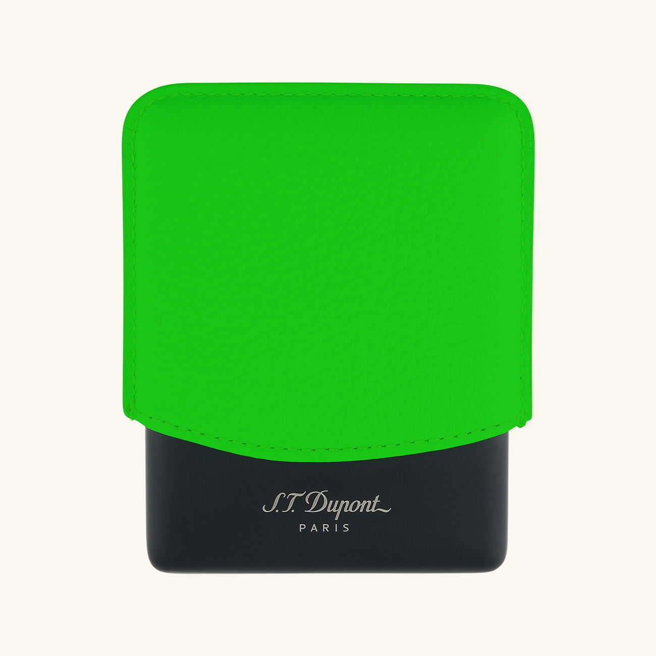 اس تي دوبون حافظة السجائر فليو باللون الأخضر