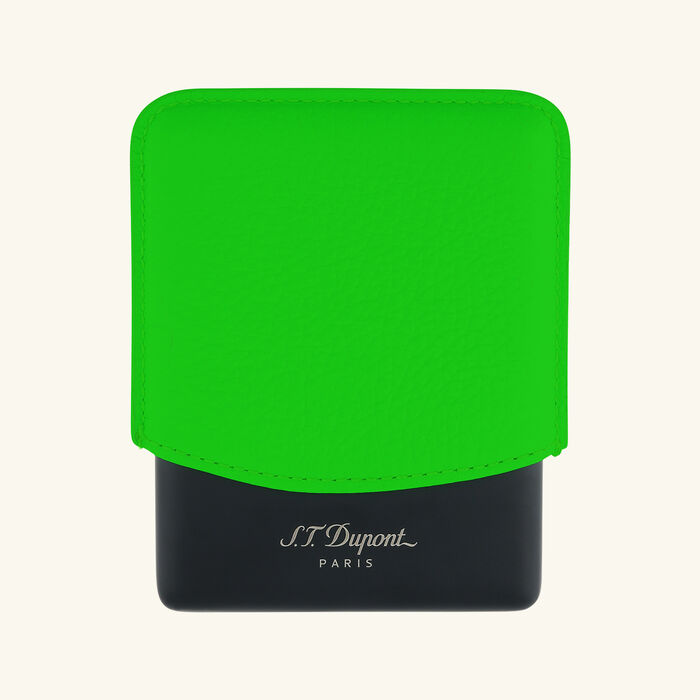 اس تي دوبون حافظة السجائر فليو باللون الأخضر