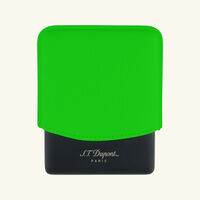 حافظة السجائر فليو باللون الأخضر اس تي دوبون حافظة السجائر فليو باللون الأخضر