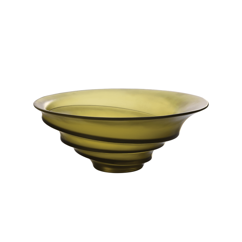Olive Green Bowl, large