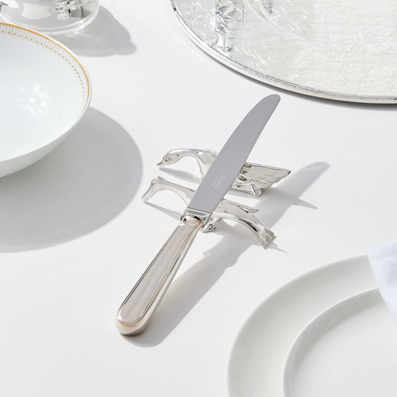christofle gallia knife rest silver set of 2