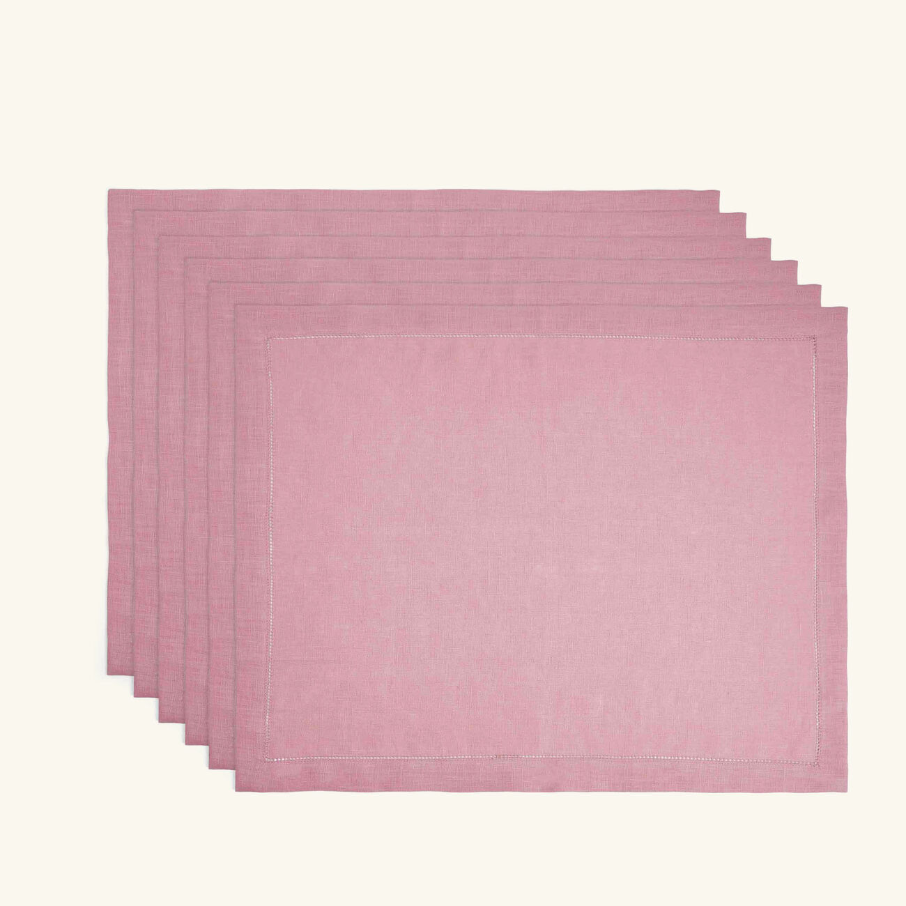 catherine denoual feliz placemat pink set of 6