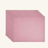 catherine denoual feliz placemat pink set of 6