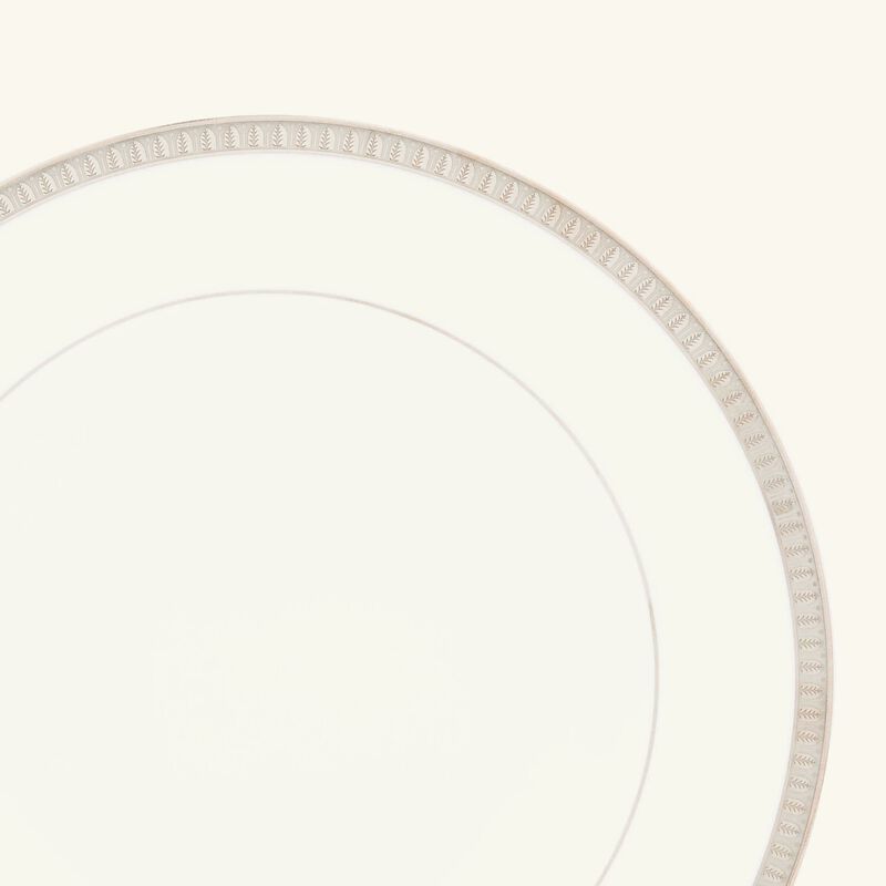 christofle malmaison soup plate round silver 21cm