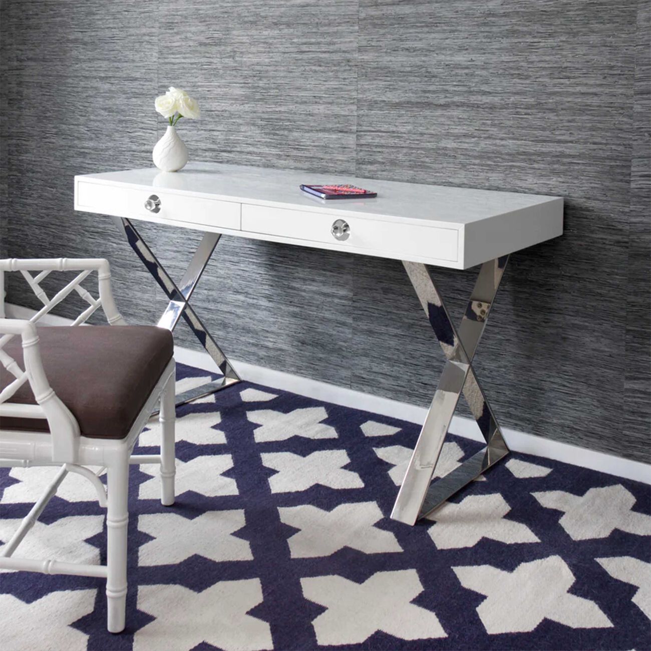 jonathan adler channing desk white