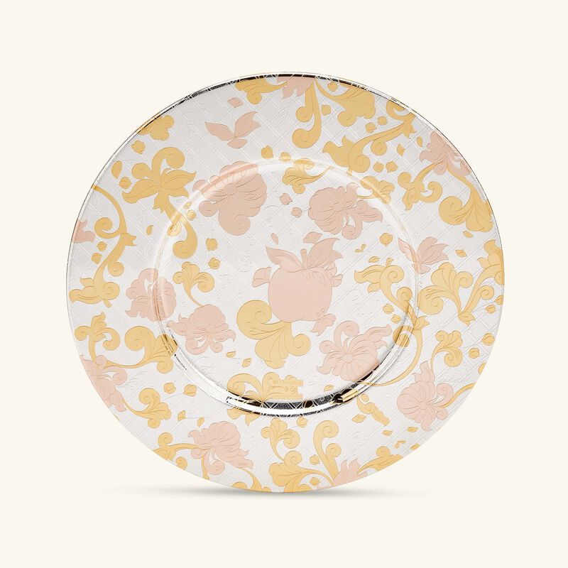 كريستوفل قاعدة الأطباق جاردن ديدن باللون الذهبي