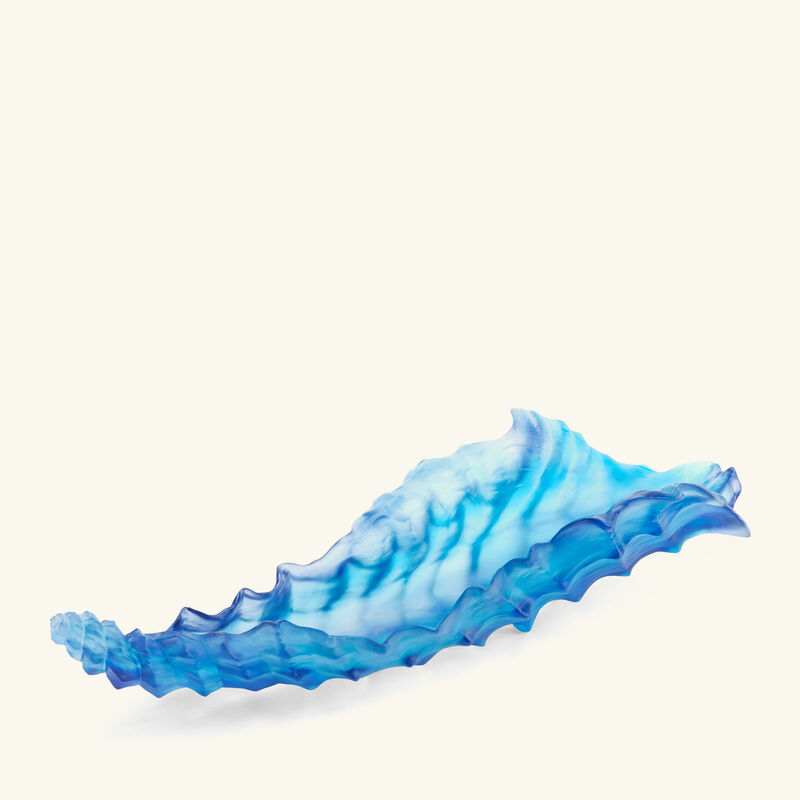 قطعة ديكور مركزية مير دو كوراي زرقاء إصدار محدود large