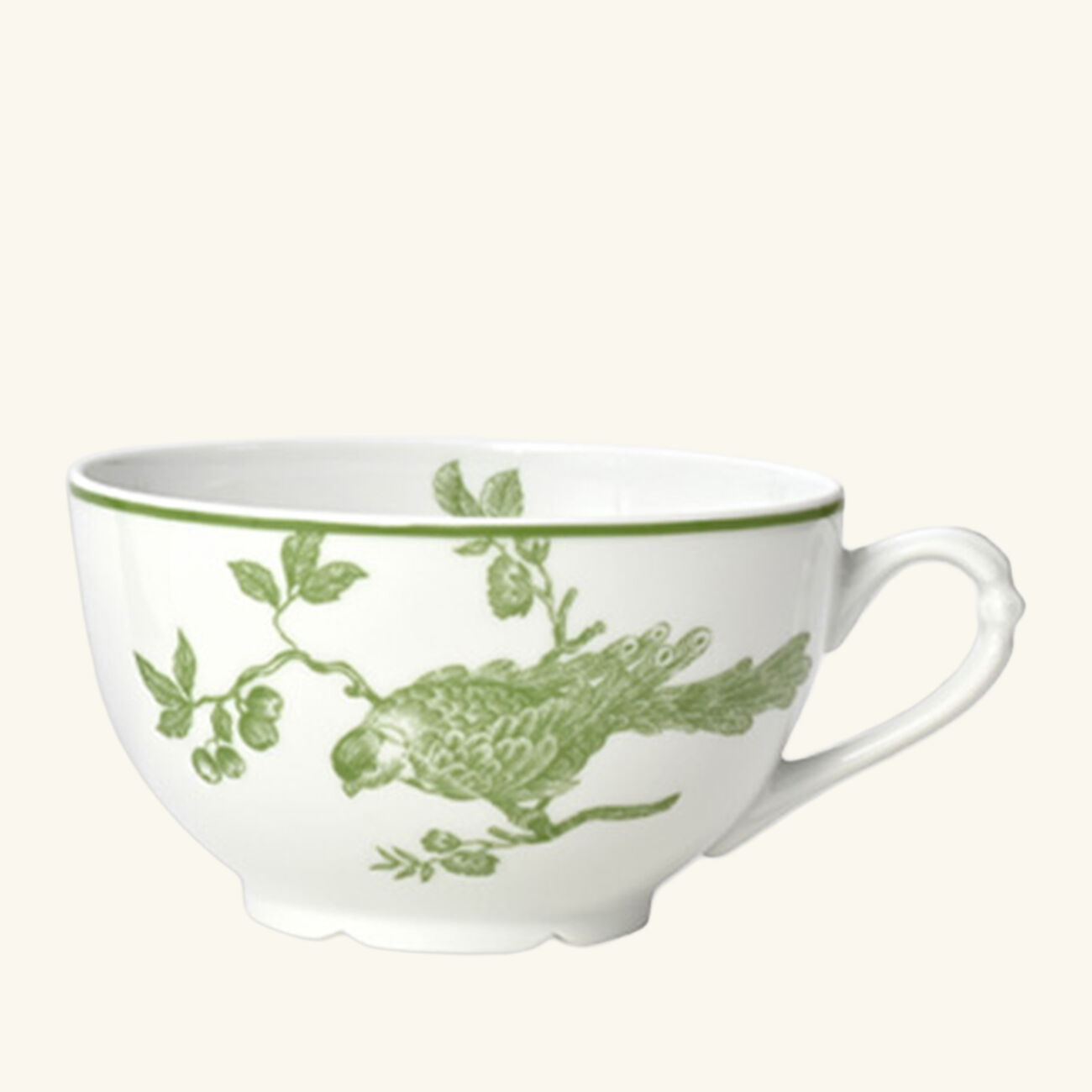 Albertine Tea Cup & Saucer Green bernardaud albertine tea cup saucer green
