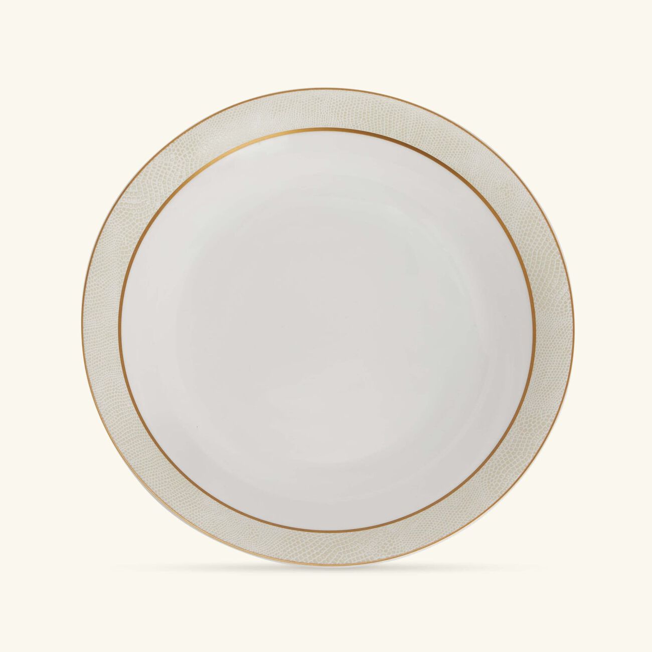 bernardaud sauvage blanc open vegetable bowl gold