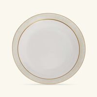 bernardaud sauvage blanc open vegetable bowl gold