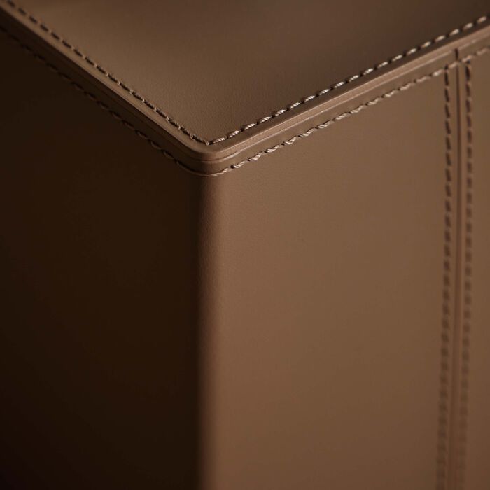 giobagnara narciso square tissue box brown