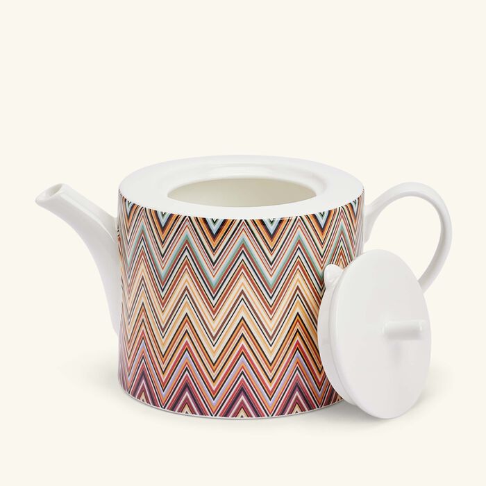 missoni home zigzag tea pot