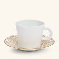 Mordore Tea Cup & Saucer White bernardaud mordore tea cup saucer white