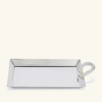 christofle vertigo business card tray silver plated
