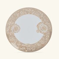 versace barocco beige dinner plate round 28 cm