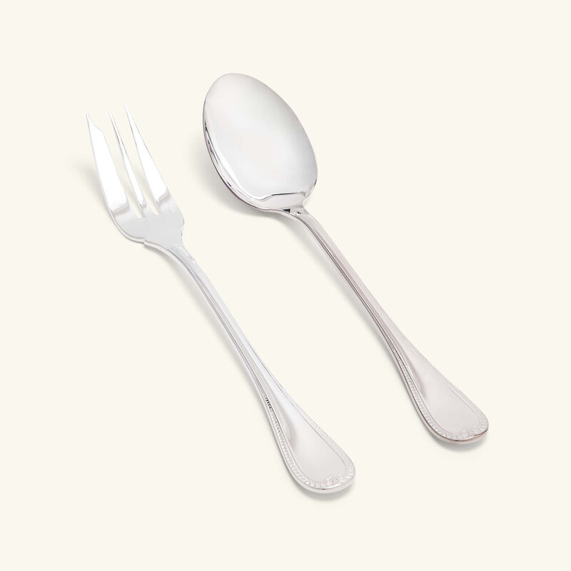 christofle malmaison serving set silver plated