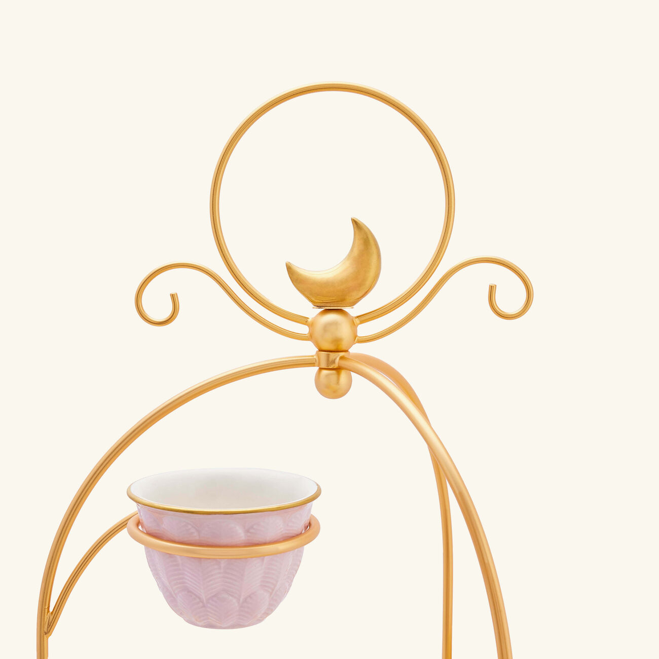 فيلاري قاعدة المعجنات وحامل فناجين القهوة بيكوك إكسترافاجانزا باللون الذهبي