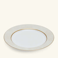 bernardaud sauvage blanc salad plate round gold 21cm